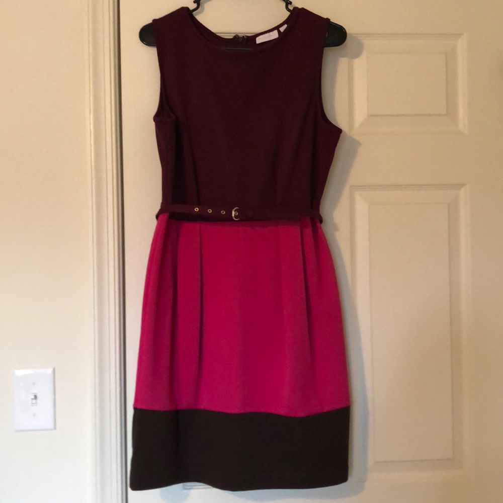 Color block dress